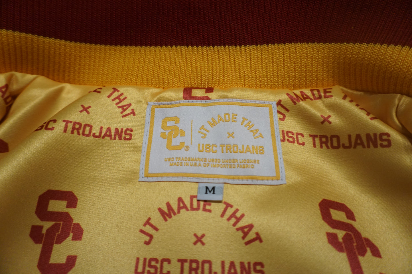 USC Corduroy Grad Varsity Jacket