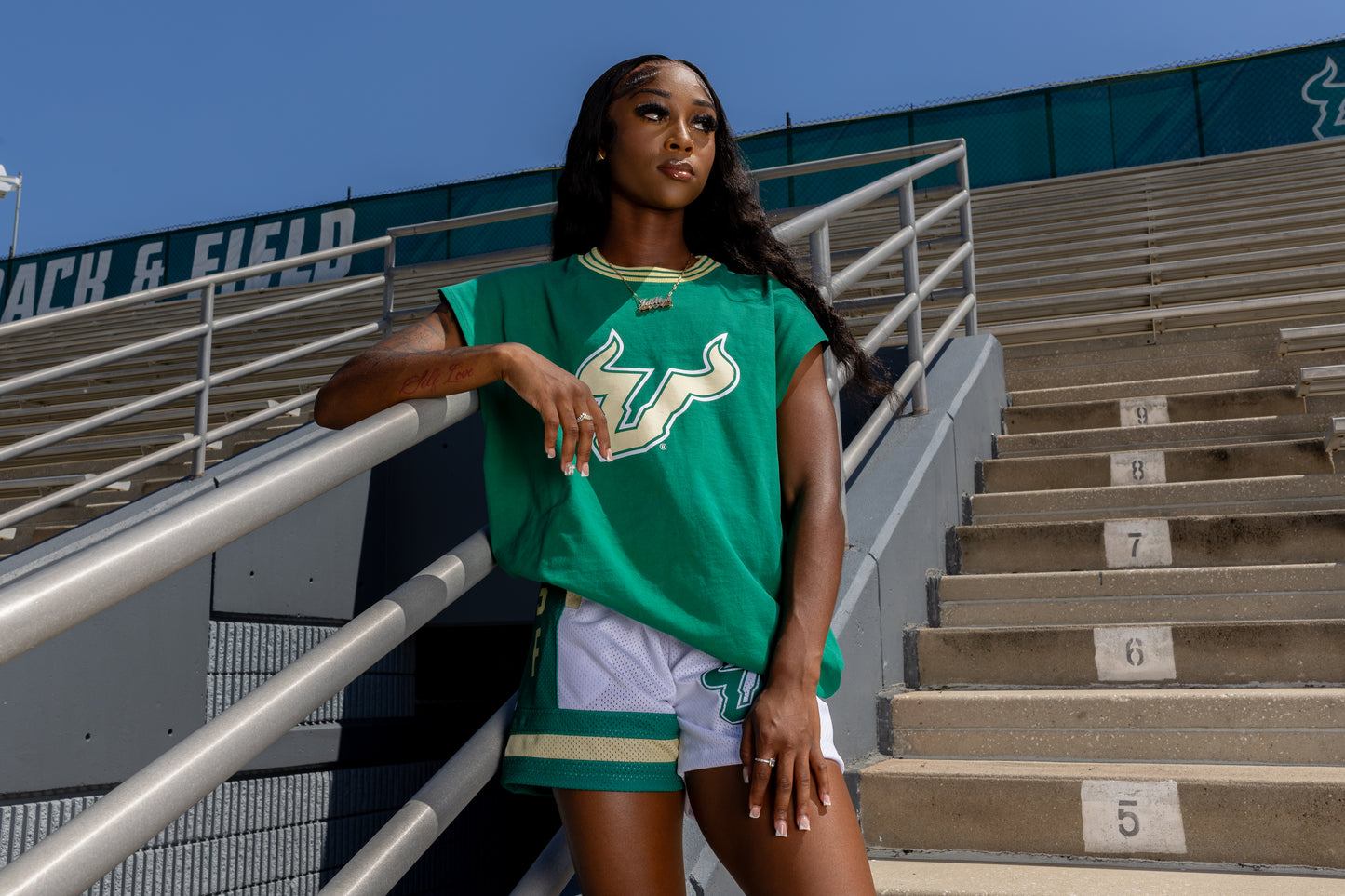 USF Green Tank Top
