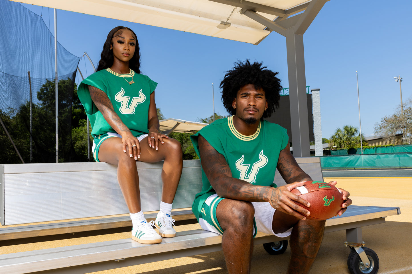 USF Green Tank Top
