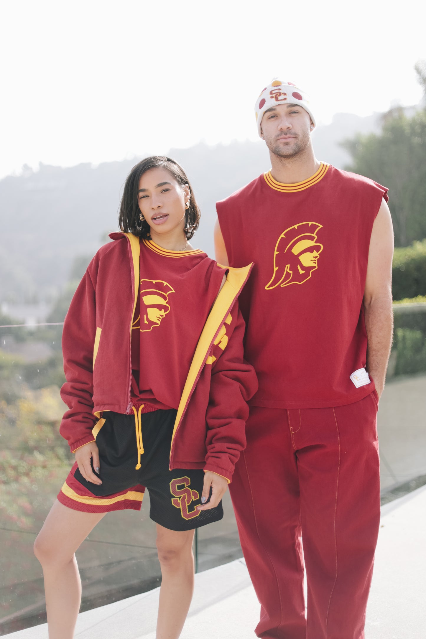 USC Black Basketball Shorts