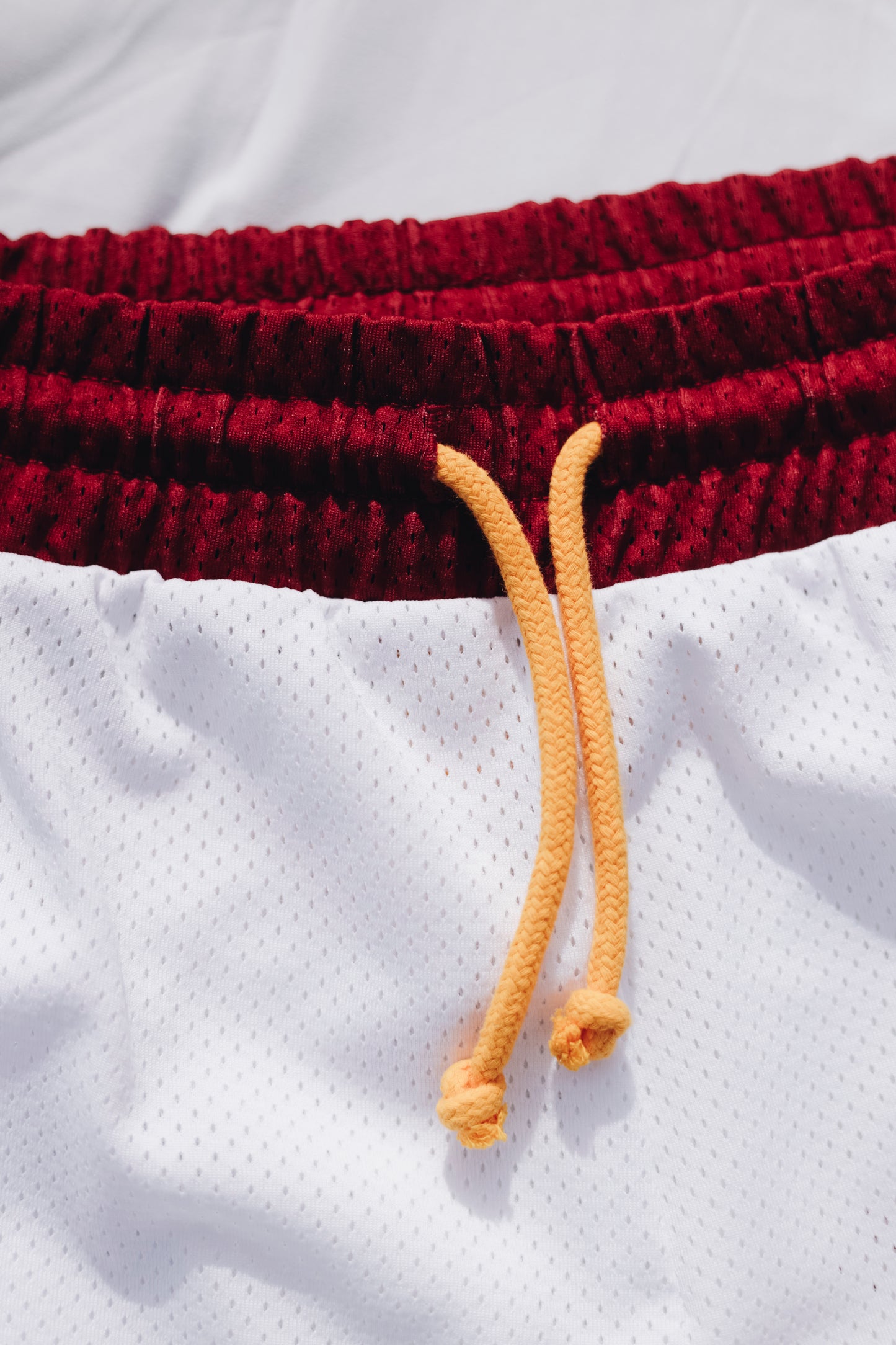 USC White Basketball Shorts