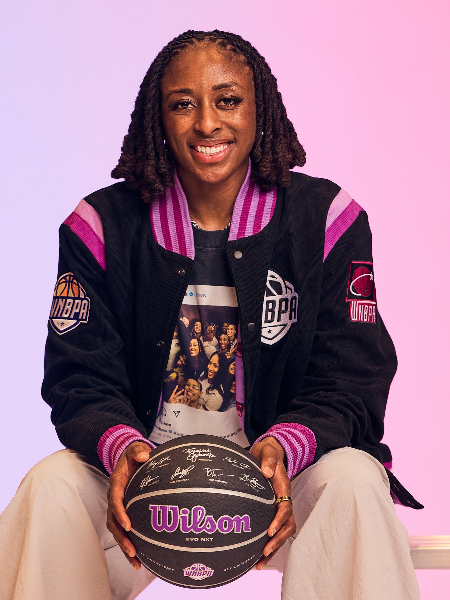 JT Made That x WNBPA Varsity Jacket