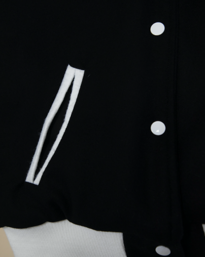 Black Varsity Jacket