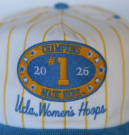 UCLA WBB Champions Made Here Hat