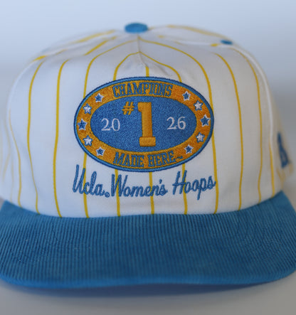 UCLA WBB Champions Made Here Hat
