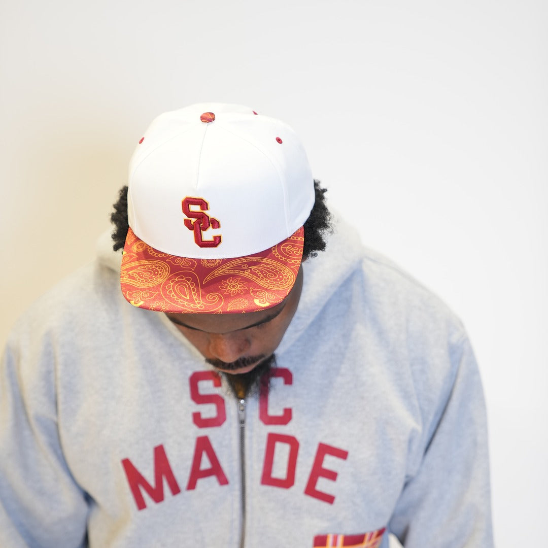 USC Made Paisley Print Hat