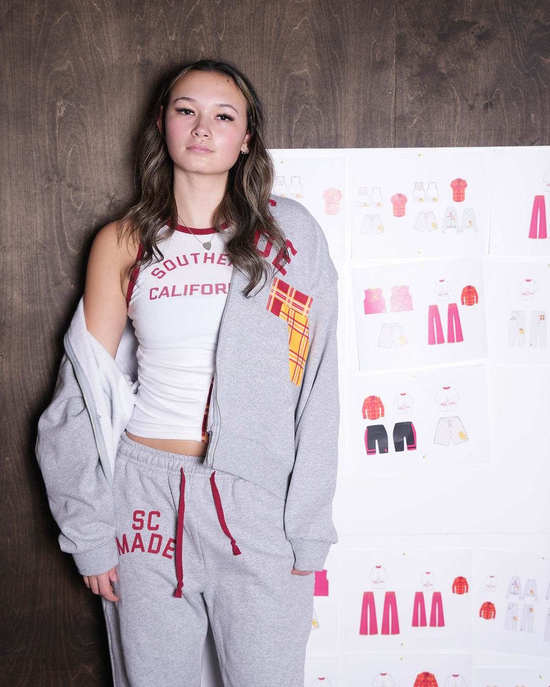 USC Made Zip Up Hoodie