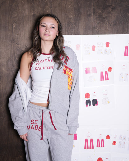 USC Made Zip Up Hoodie