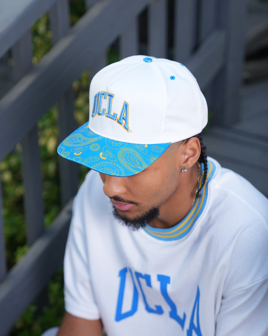 UCLA Paisley Print Hat