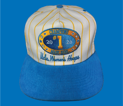 UCLA WBB Champions Made Here Hat